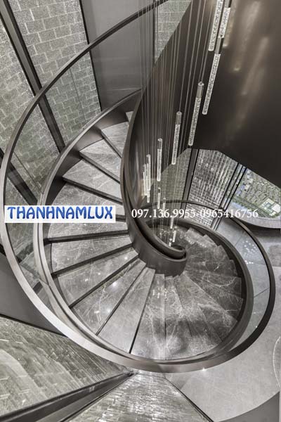 Mê Mẩn Với Mẫu Cầu Thang Xoắn Ốc Ngoại Thất ở Bắc Ninh