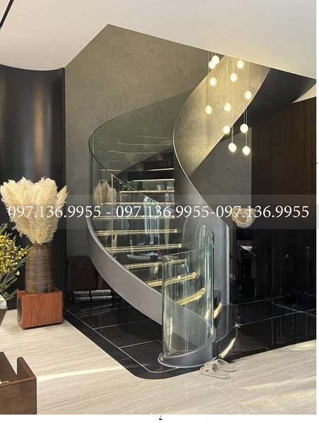 Cầu thang xoắn ốc tại thái nguyên