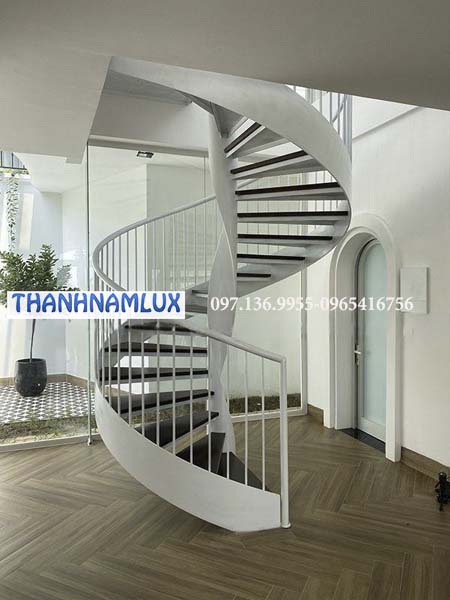 cầu thang xoắn ốc tại hà giang