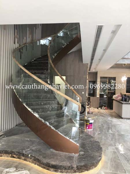 cầu thang xoắn ốc tại hà giang