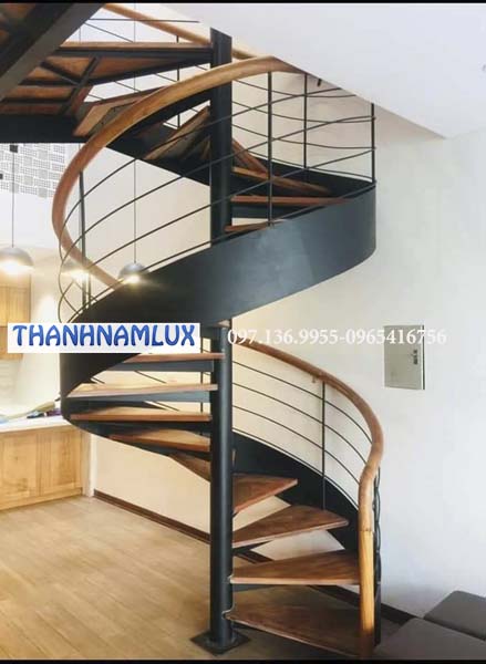 cầu thang xoắn ốc tại sơn la