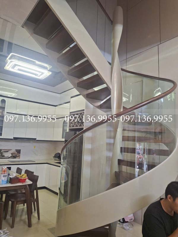 Cầu thang xoắn ốc ms19